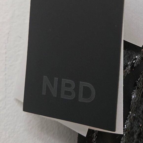 ✨ NBD “The Mira” Black Sequin Maxi Skirt – Elegant Evening Glam ✨ - Picture 5 of 6